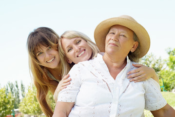 three generation family