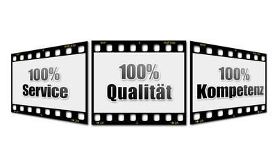 Qualität, Kompetenz, Service