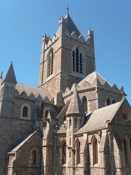 Christ Church Cathedral in Dublin, Ireland