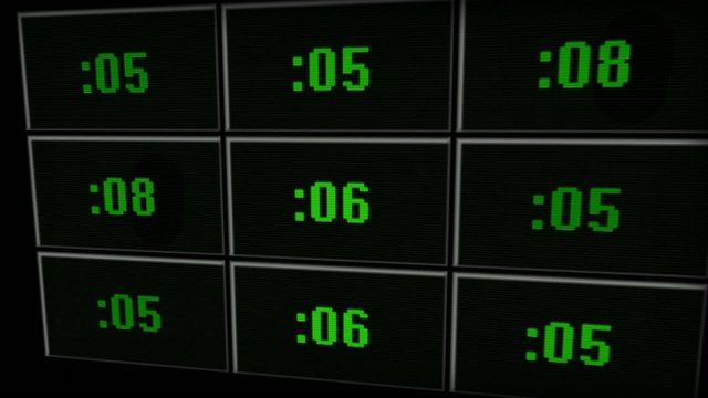Compte &agrave; rebours mur d'&eacute;crans - HD