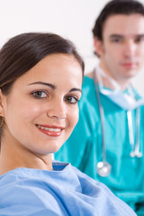patient and doctor