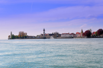 Naklejka premium View of Lindau