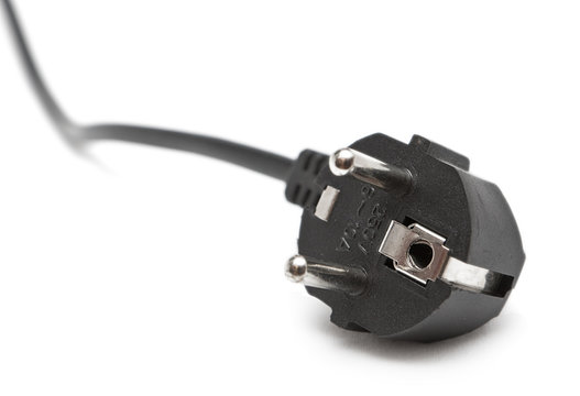 Black plug cord