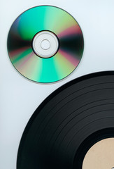 Record and cd