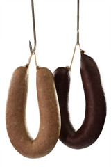Blutwurst und Leberwurst
