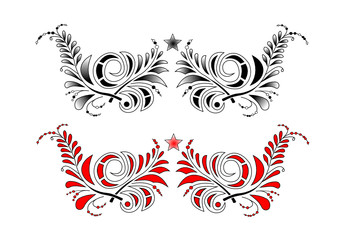 Tribal,Ornamente & Muster