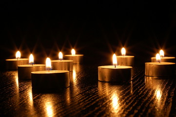 romantic candle light