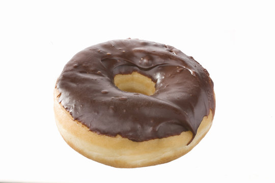 Donut mit Schokolade