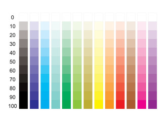 gradazioni di colore