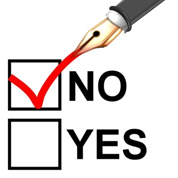 No