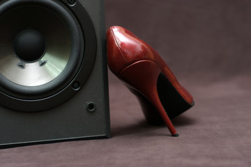 schwarze stiefelette