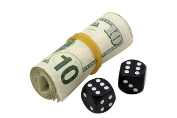 Gambling with money