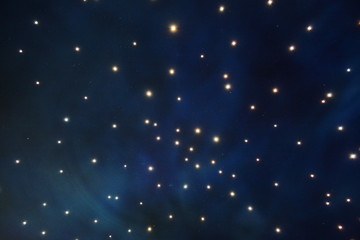 Naklejka na ściany i meble gwiazdy i przestrzeń - nocne niebo