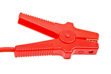 Jumper cable isolated on white