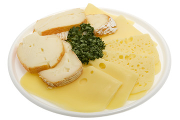 Käseplatte, Käse als Aufschnitt