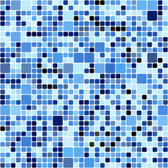 blue squares pattern