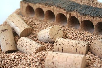 Cork Stoppers-Rolhas-Cortiça-Liège-Bouchons-Tapones-Sobreiro