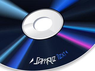 CD closeup illustration