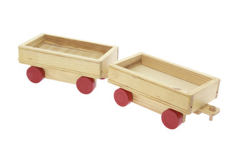 Wooden Toy Carts