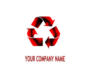 RECYCLE LOGO SIGN FOR COMPANIES