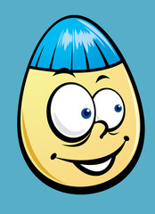 cartoon egg