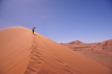 Fototapeta na wymiar Dunes du namib