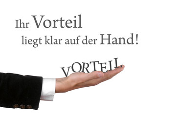 Ihr Vorteil liegt klar auf der Hand