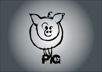 pig vector