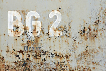 rostiger Hintergrund