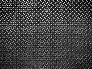 Photo sur Plexiglas Métal black diamond metal background