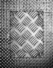 pattern of diamond metal plate