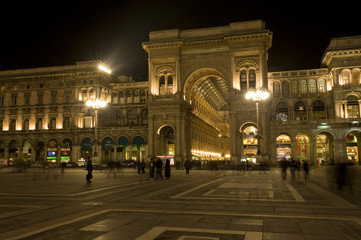 Obraz premium vittorio emanuele biggest shopping mall in italy