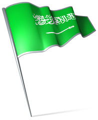 Flag pin - Saudi Arabia