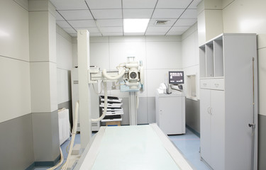 Fototapeta na wymiar pokój szpitala na badania