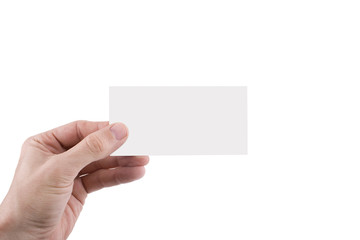 Fototapeta premium Visitenkarte