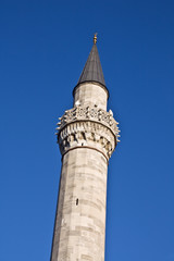 Minaret of the "Blue" mosque