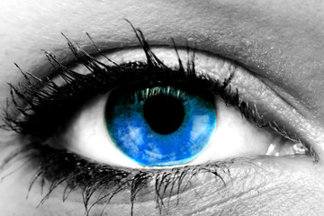 Blue eye