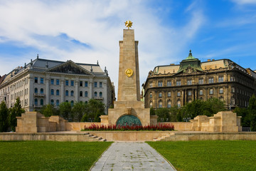 War memorial in Budapest, Hungary