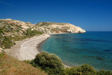 Fototapeta na wymiar cypr plaża South Coast