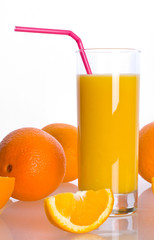 glass of orange