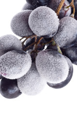 Grapes frozen.