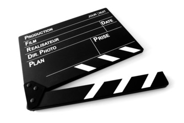 Naklejka premium Clap Cinéma