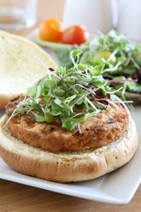 Salmon Burger