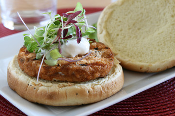 Salmon Burger