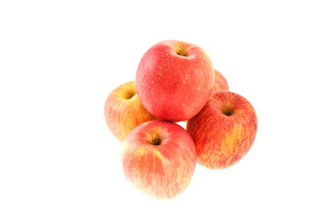 juicy red apples