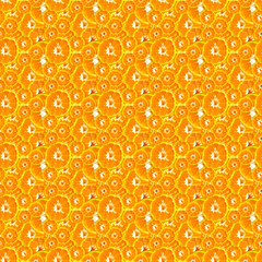 Seamless Orange Pattern