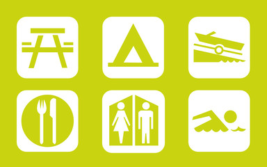 Symboles Camping © NLPhotos