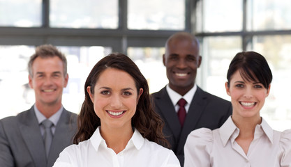 Fototapeta premium Confident Young Businesswoman