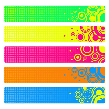 Bright banners