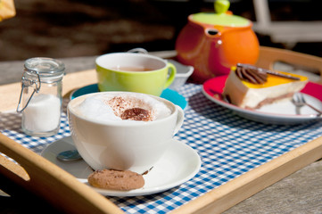 cup of tea of coffee